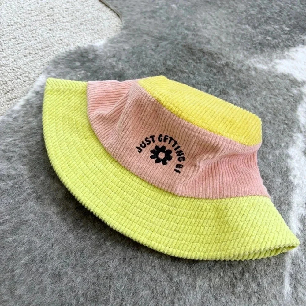 The Peach Fuzz Just Getting Bi Bucket Hat - Picture 3 of 13